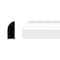 Ekena Millwork 3/4"H x 3/8"P x 96"L Shoe Moulding, PVC MLD01X00X96SHSWPV - alternate 1